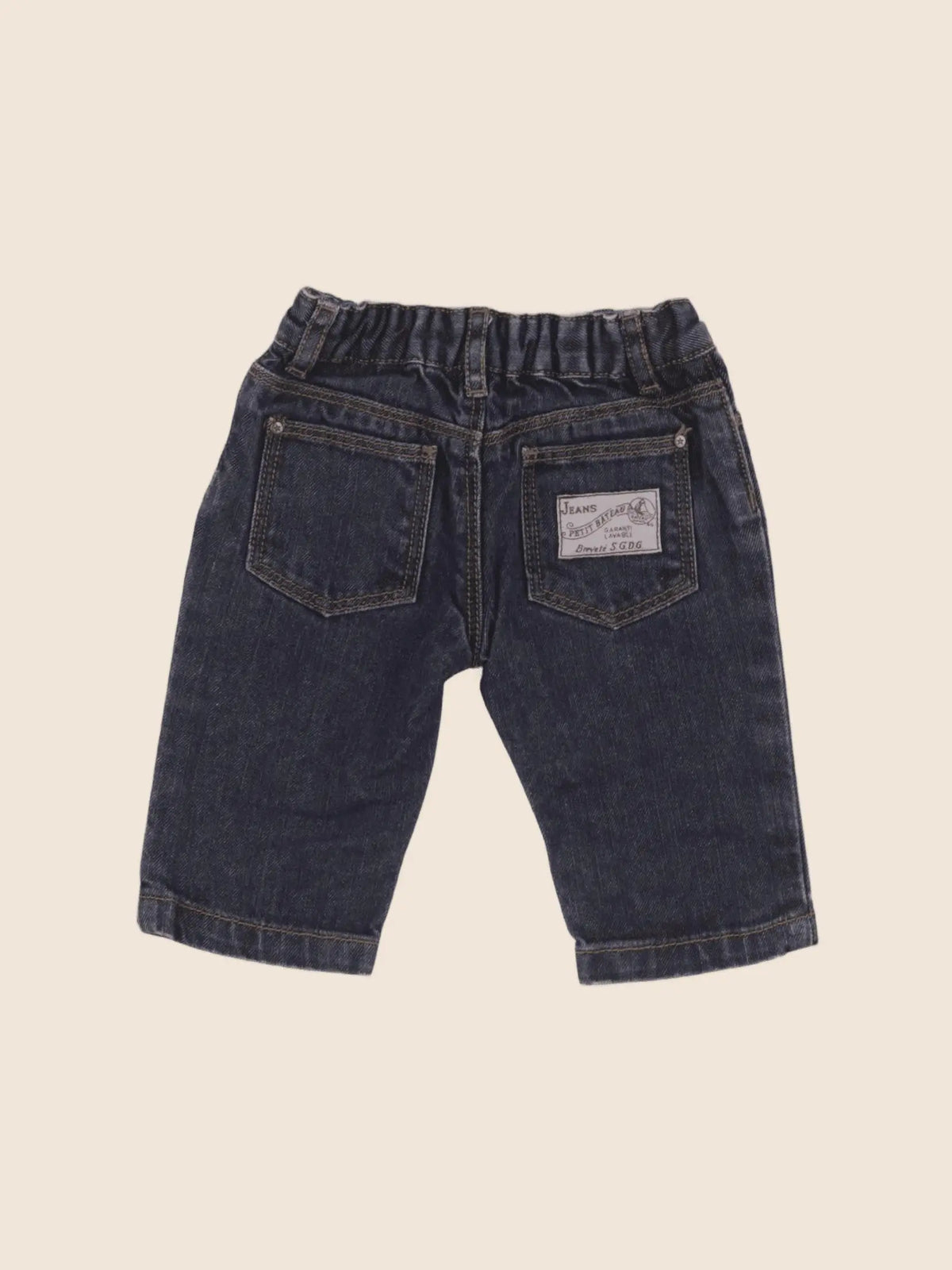 Petit Bateau - jean bleu - 3 mois