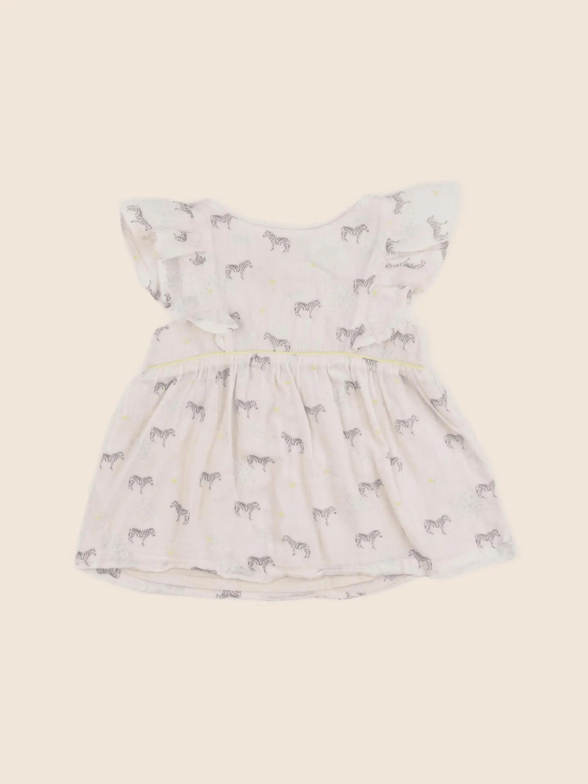 Tape à l'oeil - robe beige - 6 mois