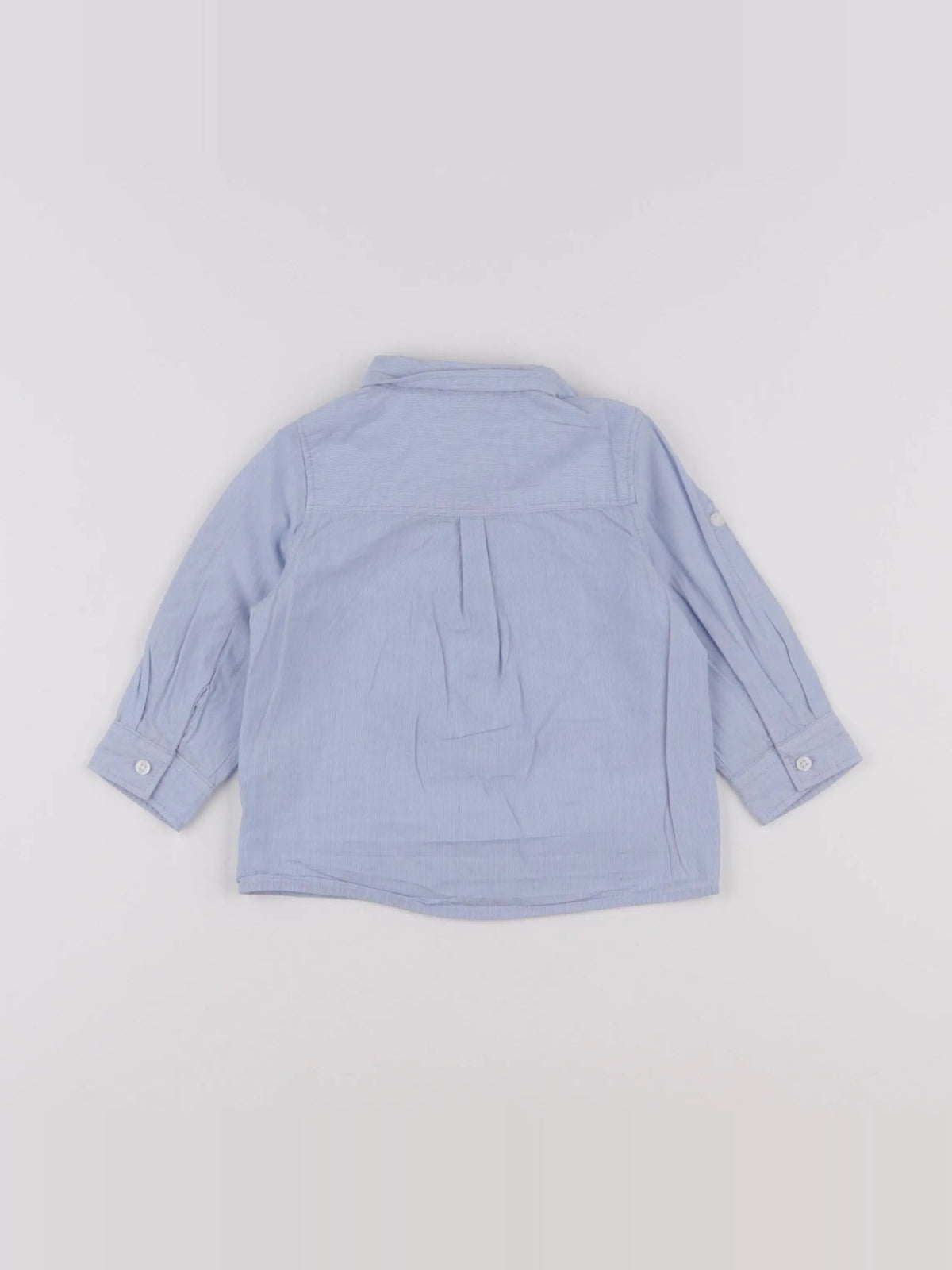 Tape à l'oeil - chemise bleu - 12 mois