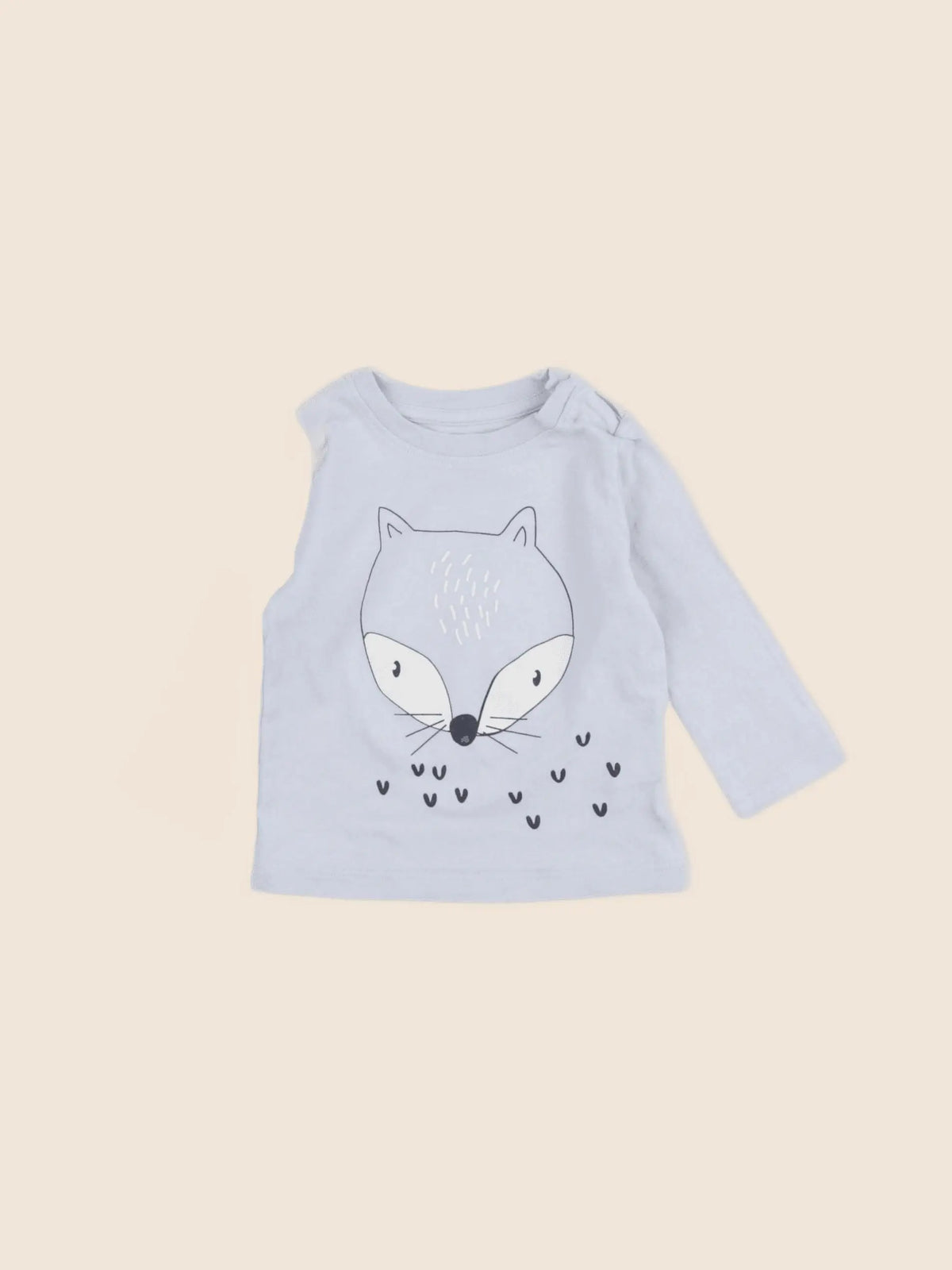 Vertbaudet - tee-shirt bleu - 6 mois