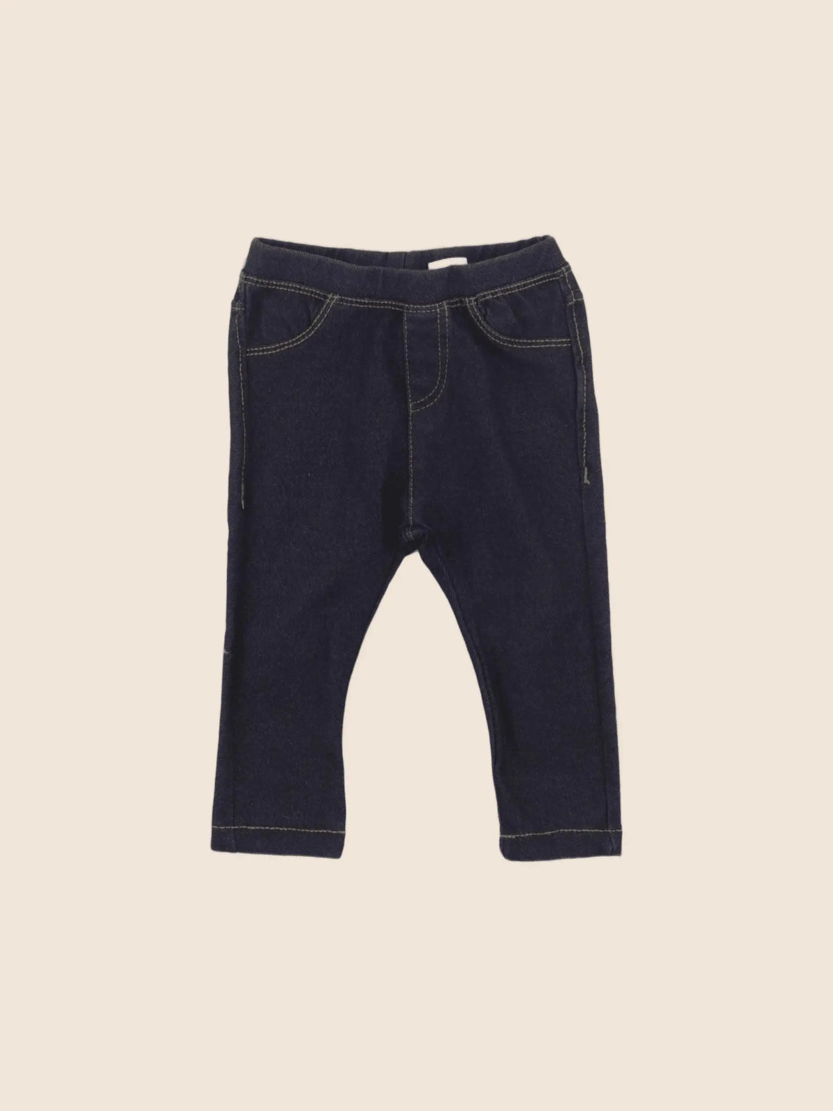 Zara - jegging bleu - 6/9 mois