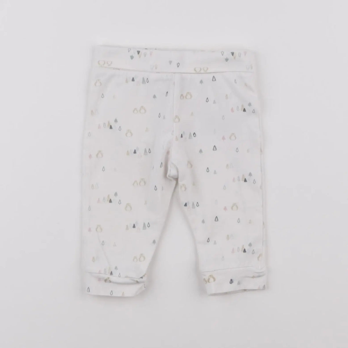 Vertbaudet - legging blanc - 3 mois