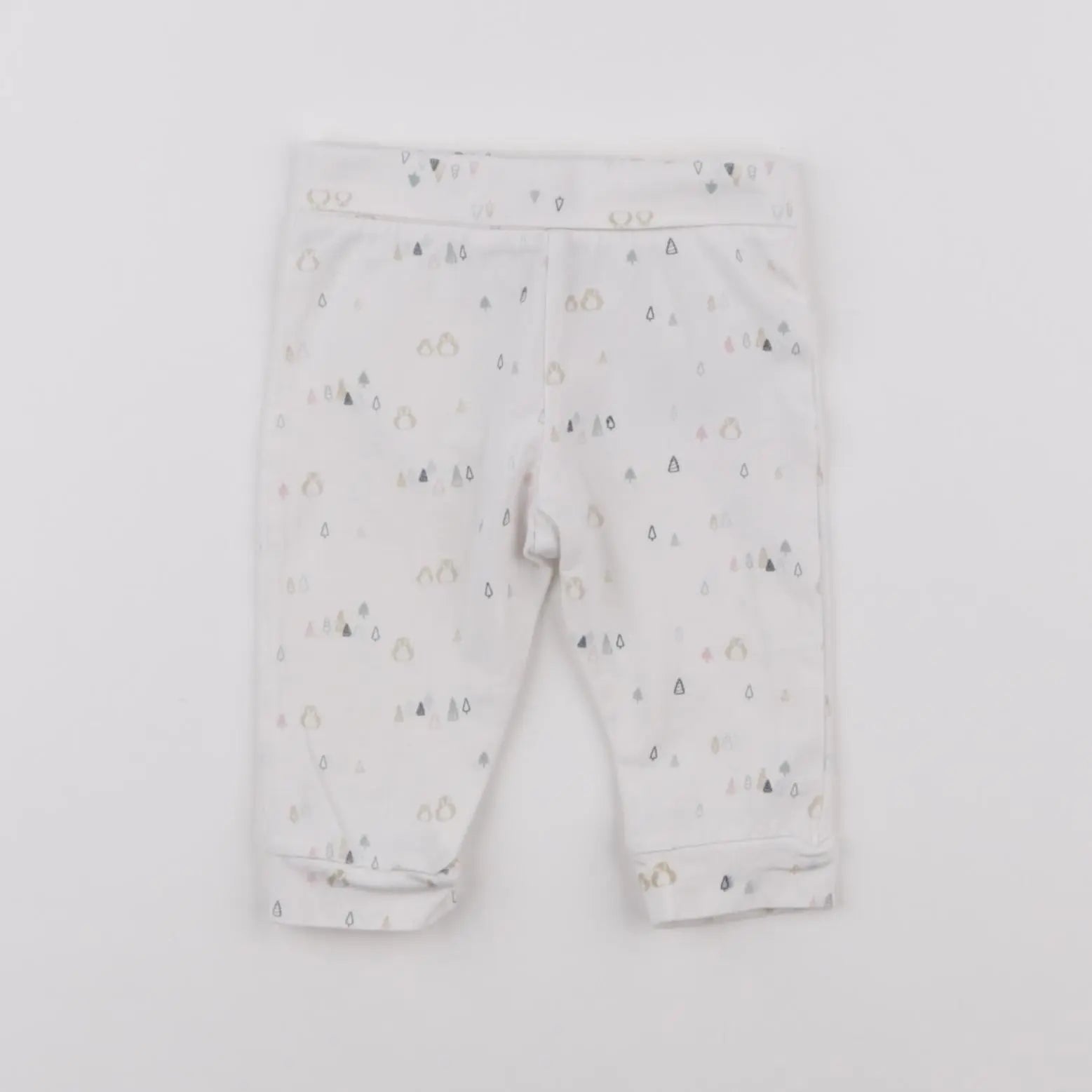 Vertbaudet - legging blanc - 3 mois