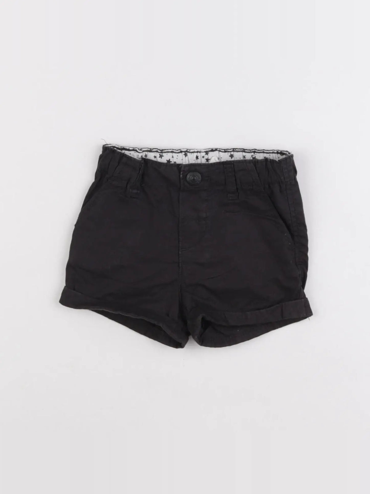 H&M - short marron - 6 mois