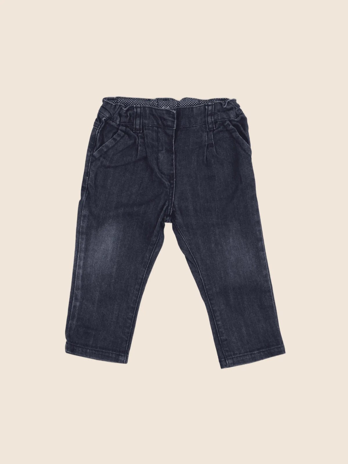 Boutchou - pantalon bleu - 9 mois
