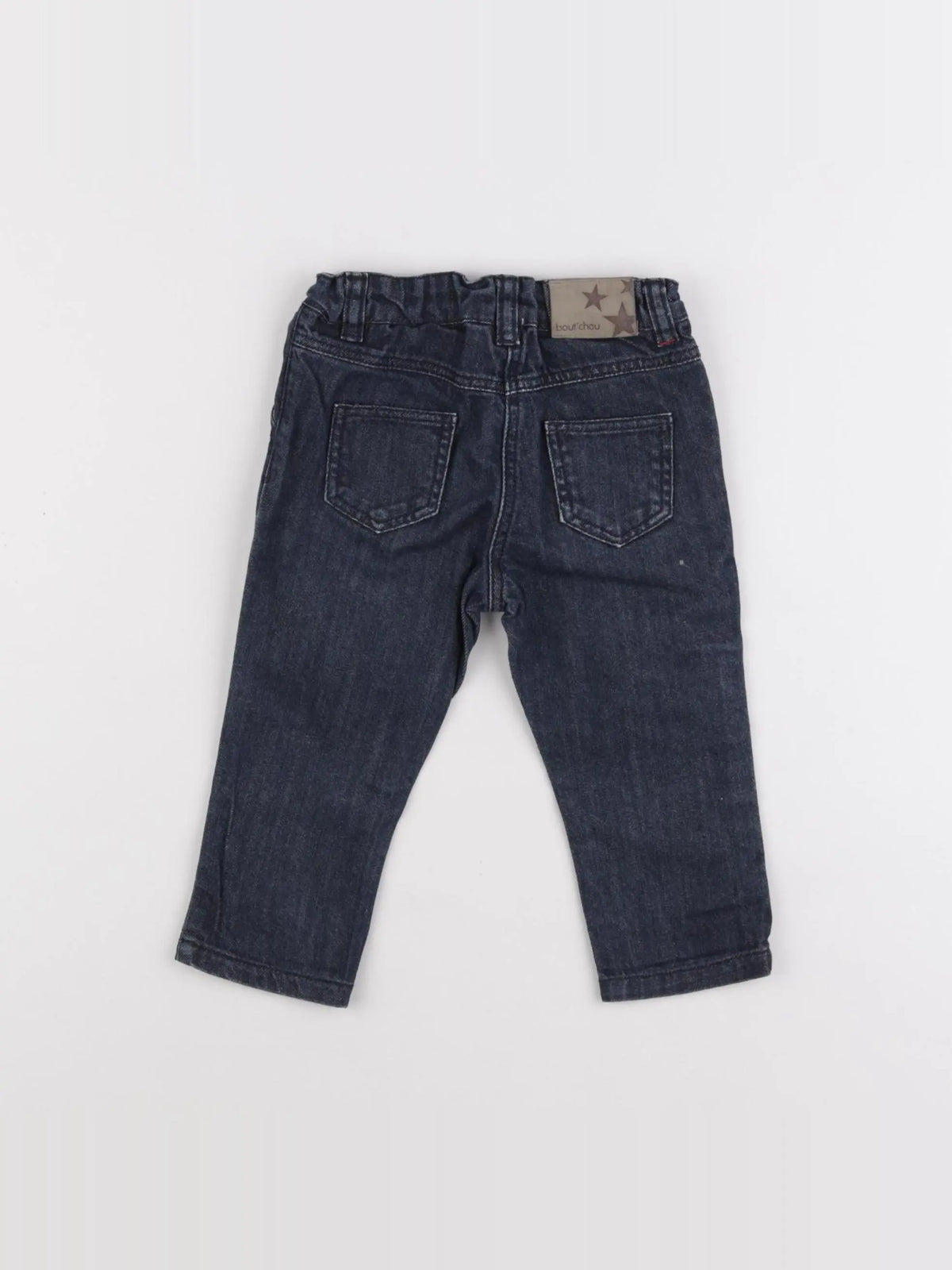 Boutchou - pantalon bleu - 9 mois