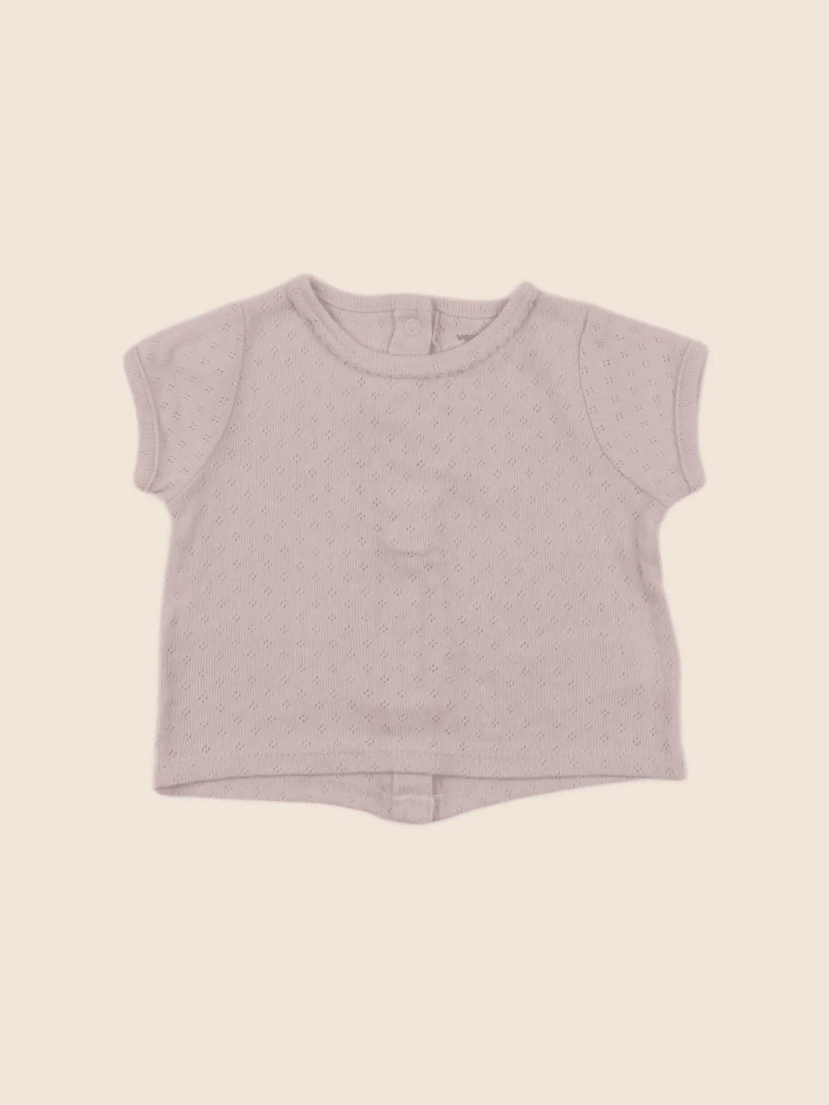 Vertbaudet - tee-shirt rose - 3 mois