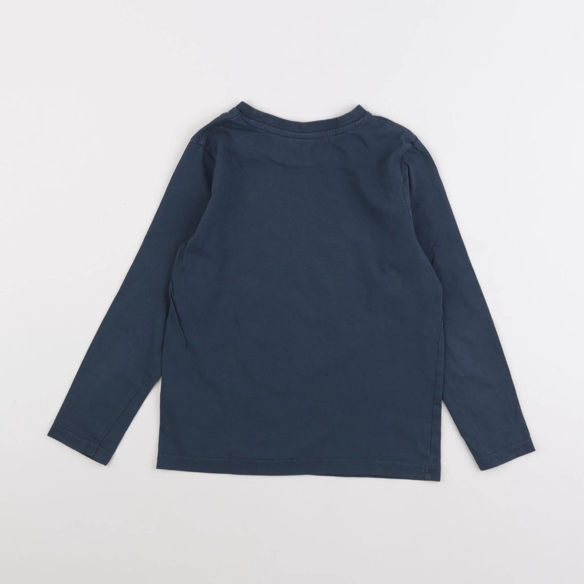 Vertbaudet - tee-shirt bleu - 8 ans