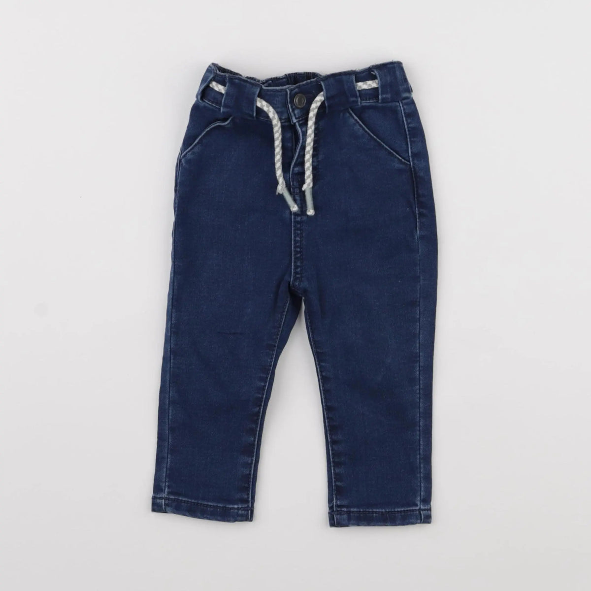 Vertbaudet - jean bleu - 6 mois