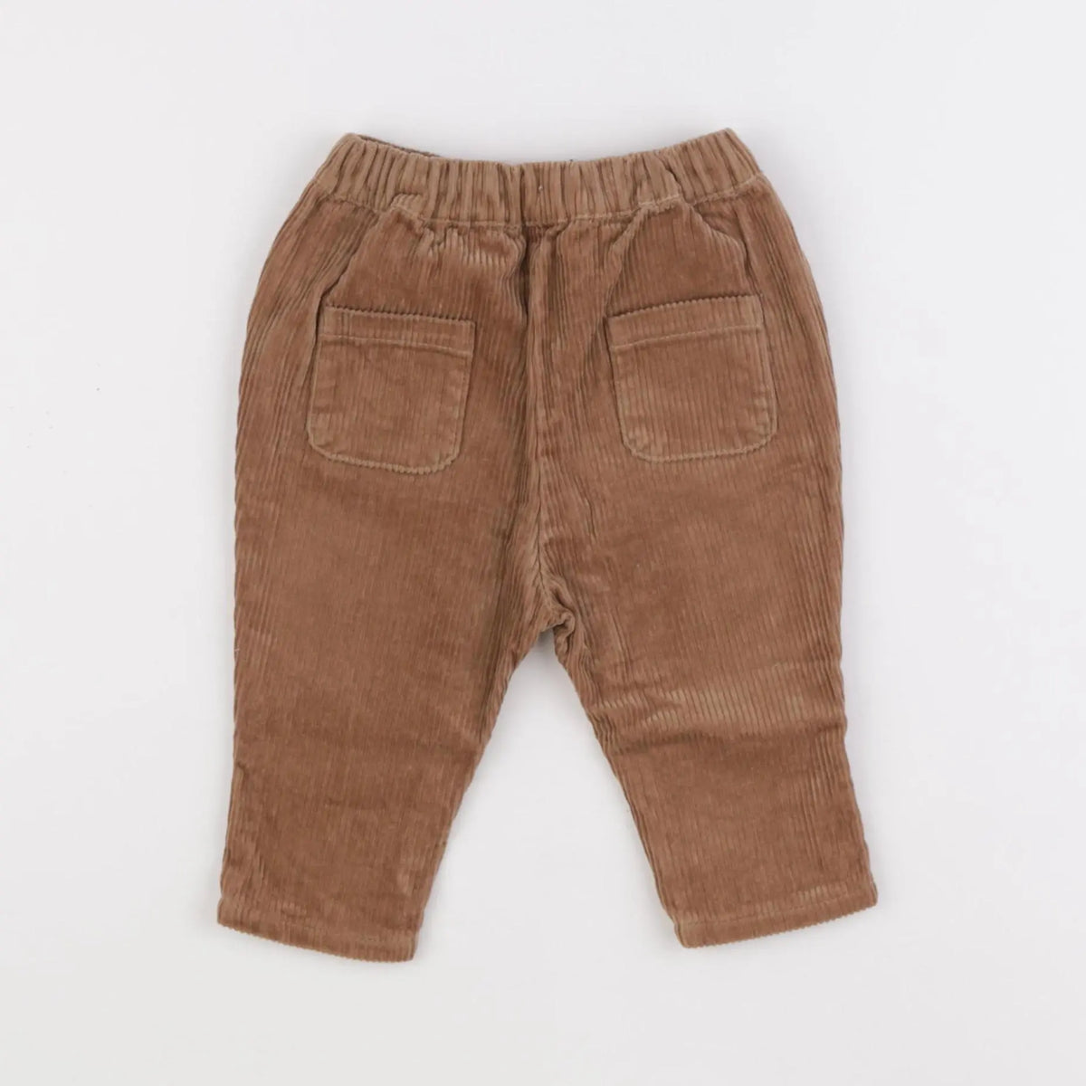 Vertbaudet - pantalon marron - 6 mois