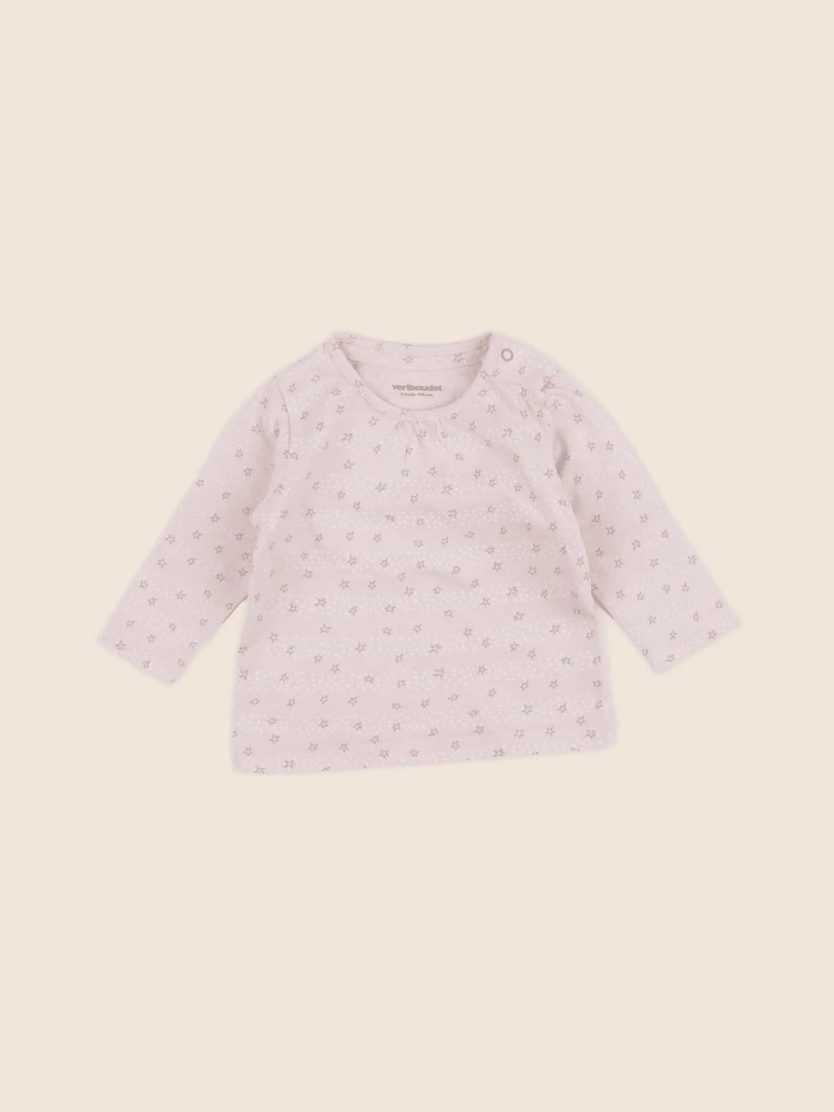 Vertbaudet - tee-shirt rose - 3 mois