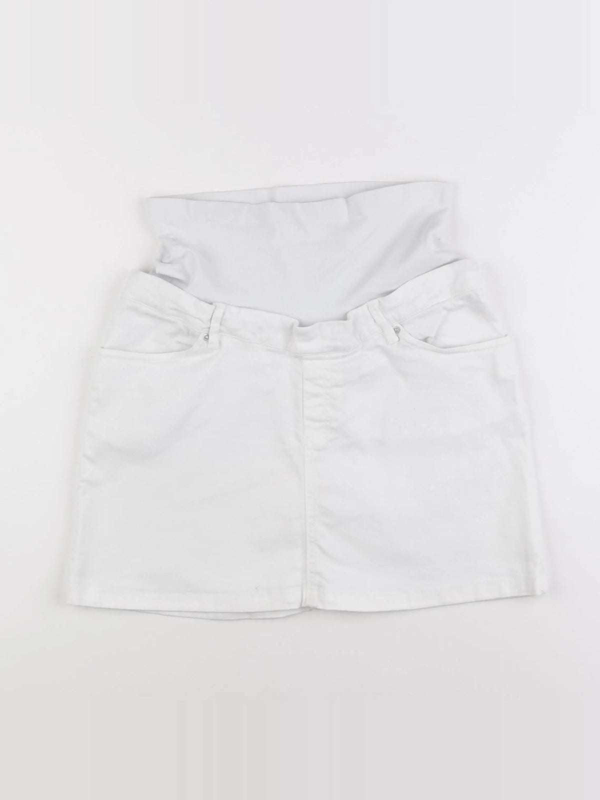 Envie de fraise - jupe grossesse blanc - 40