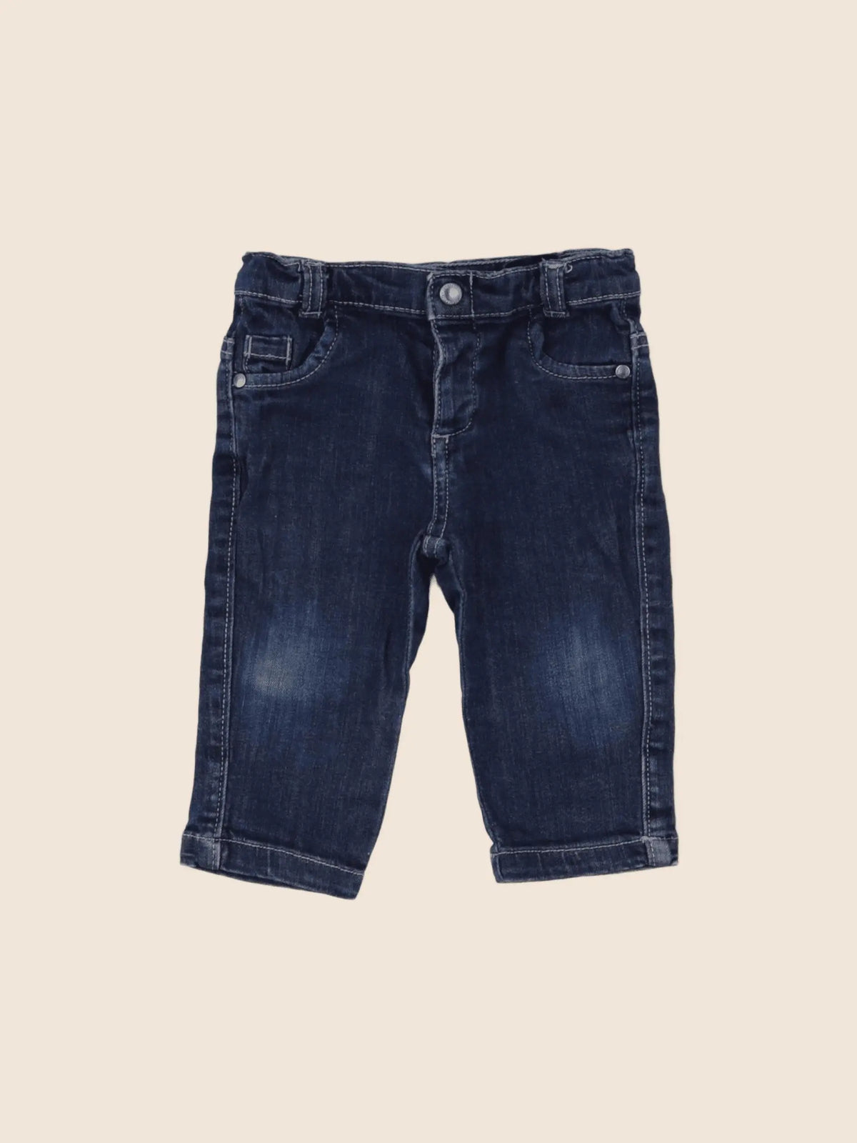 Vertbaudet - short bleu - 9 mois