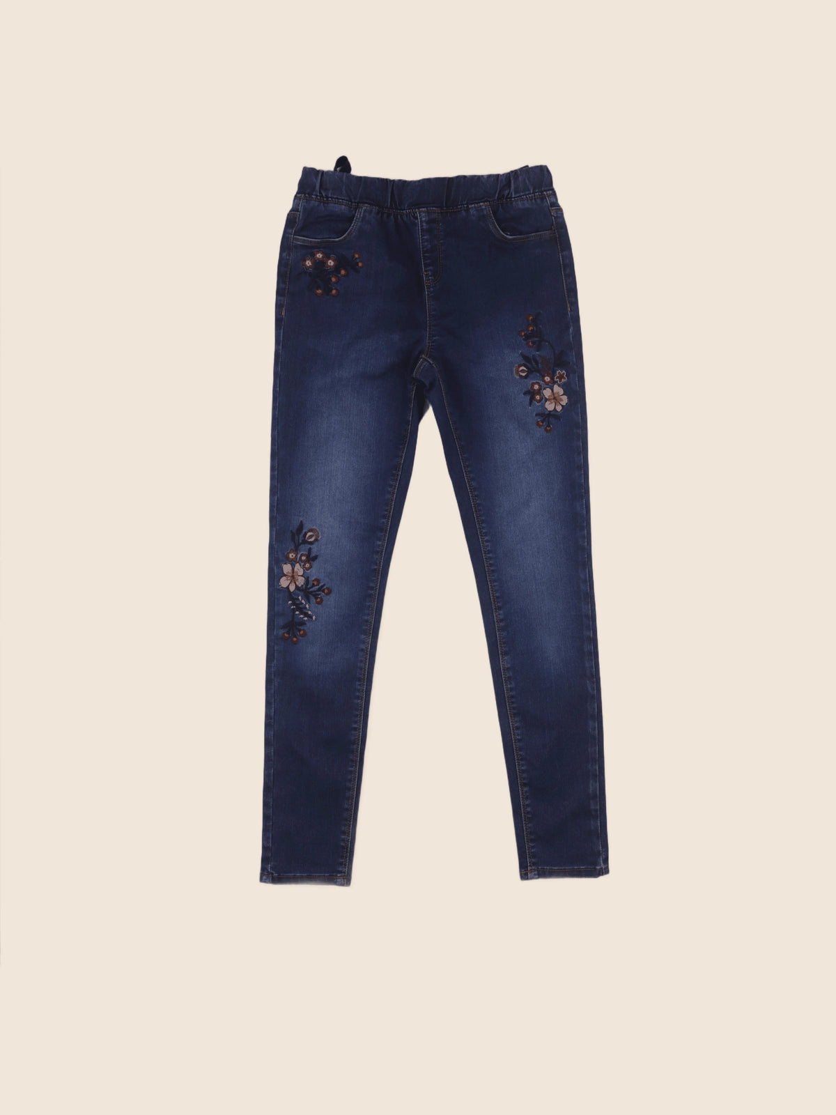 Vertbaudet - jegging bleu - 14 ans