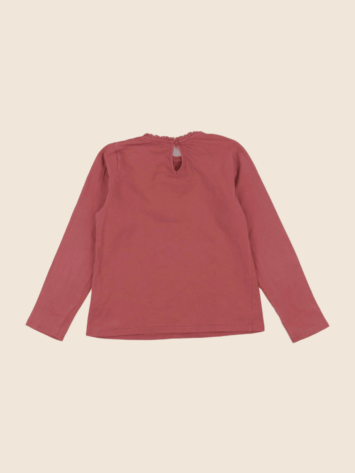 Vertbaudet - tee-shirt rose - 8 ans