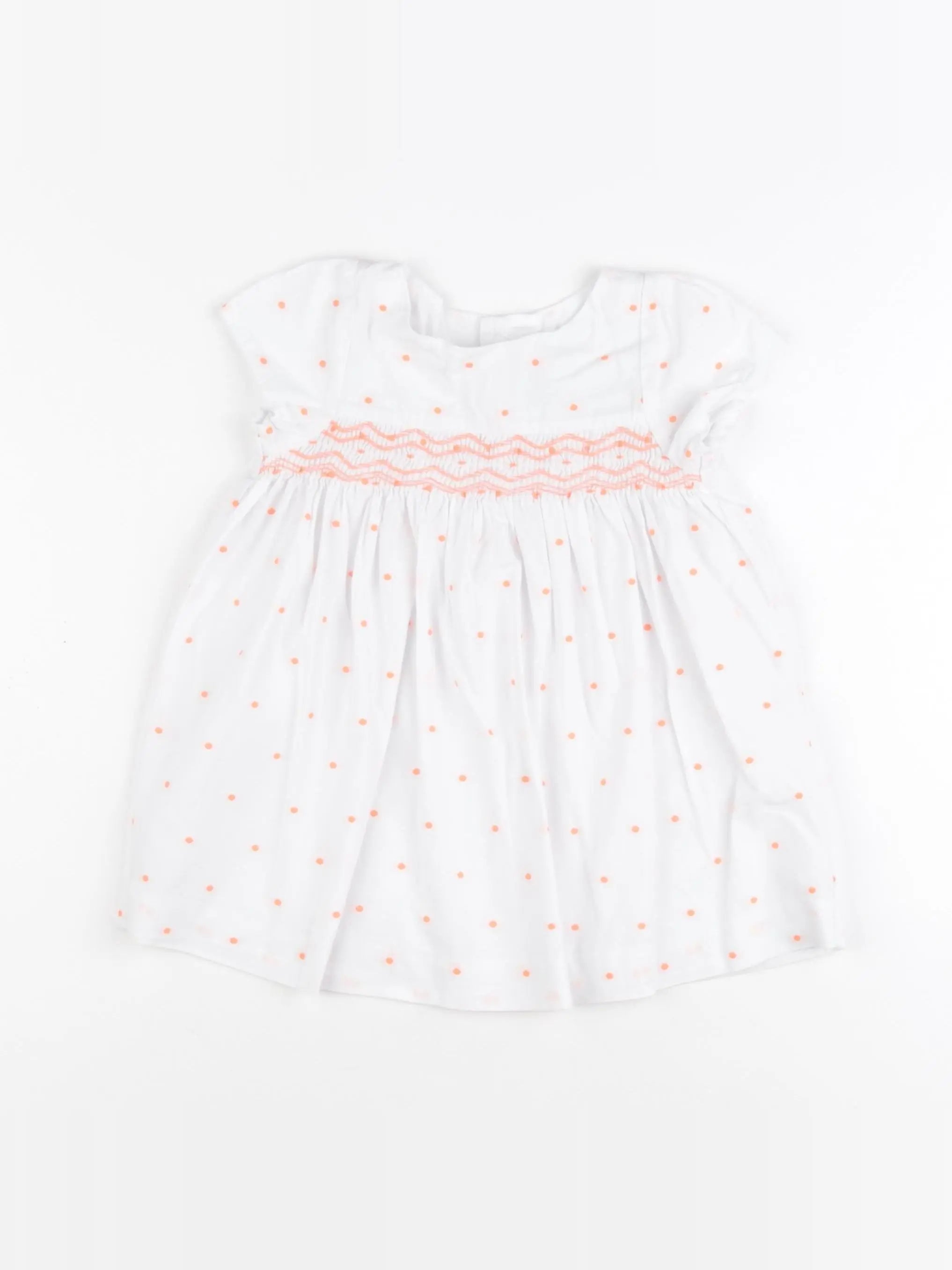 Jacadi - robe blanc - 18 mois