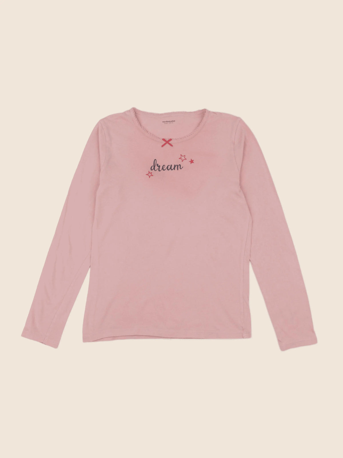 Vertbaudet - maillot de corps rose - 12 ans
