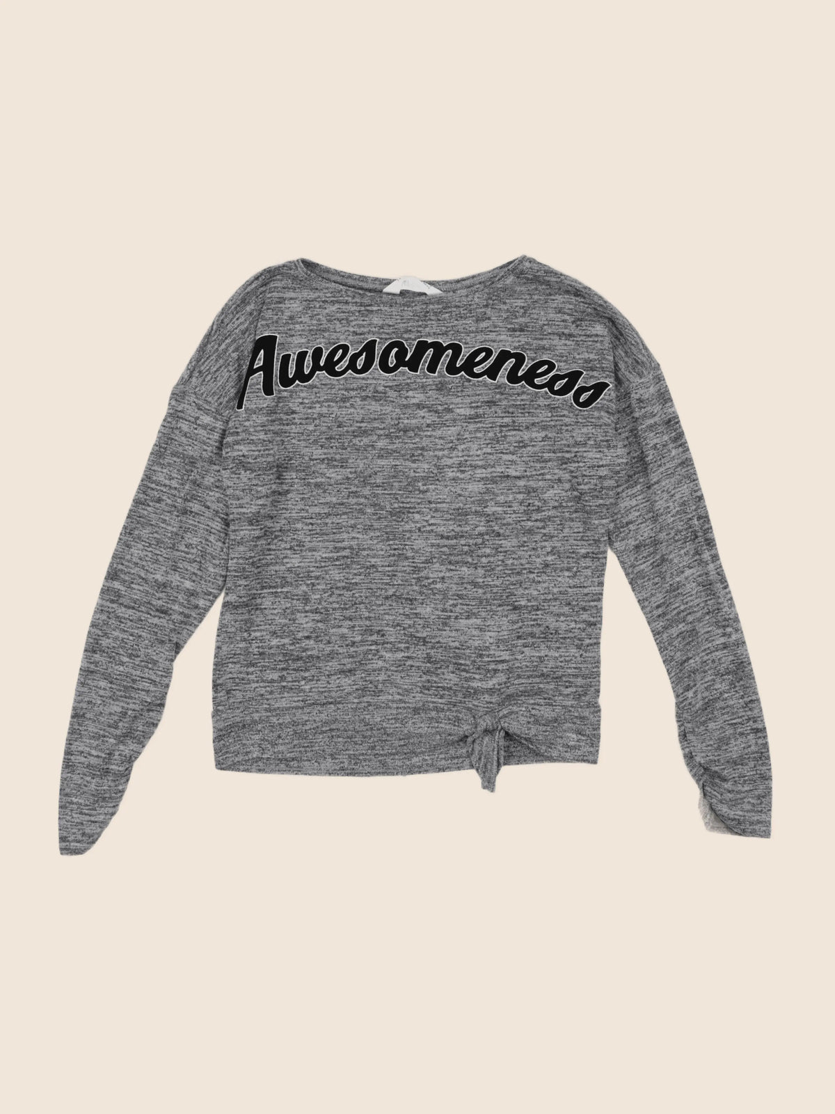 H&M - tee-shirt gris - 10/12 ans