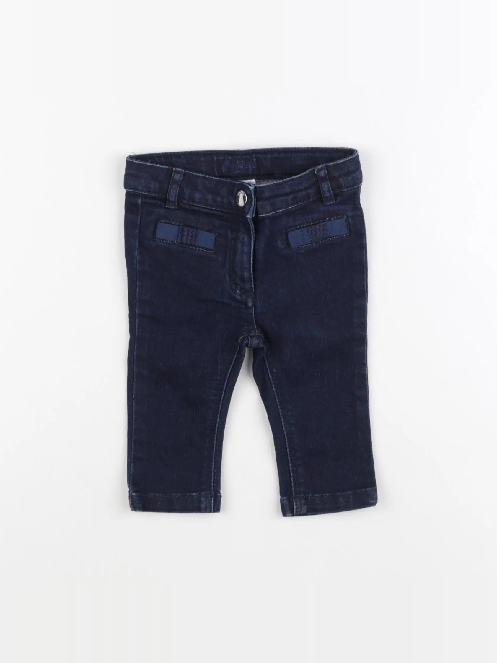 Jacadi - jean bleu - 6 mois