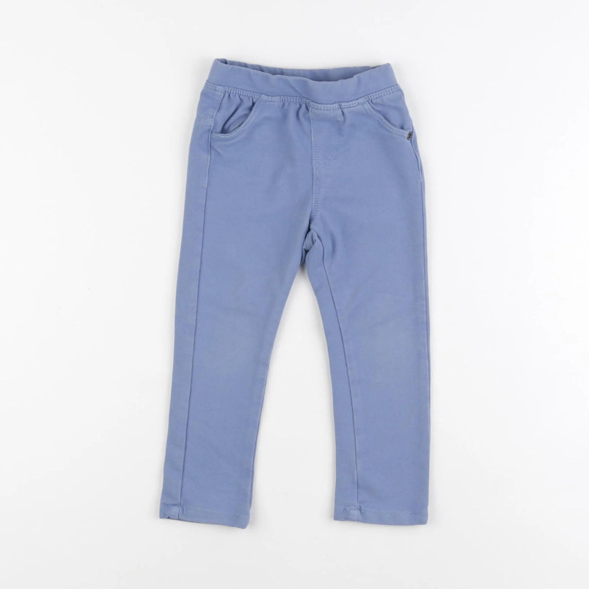 Vertbaudet - jegging bleu - 24 mois