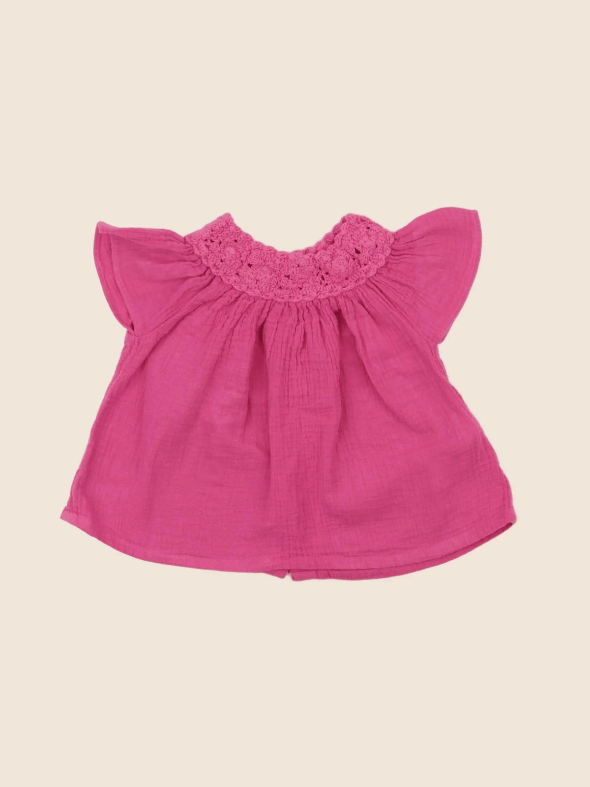 Vertbaudet - blouse rose - 18 mois