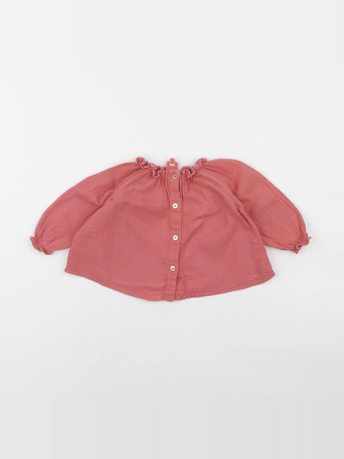 Bonton - blouse rose - 6 mois
