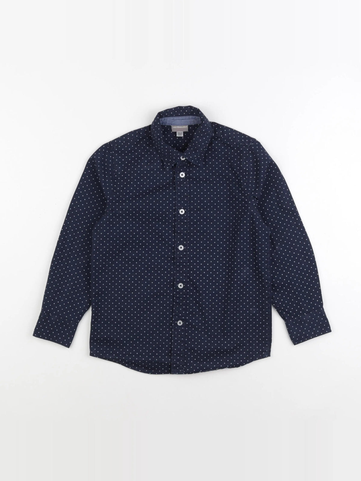 Vertbaudet - chemise bleu - 8 ans