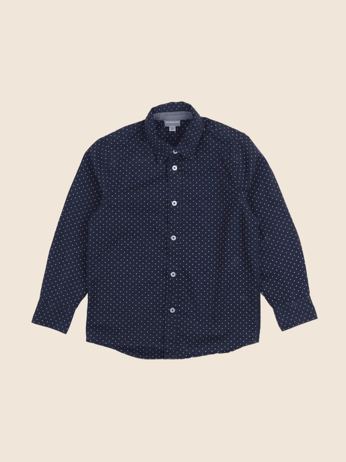 Vertbaudet - chemise bleu - 8 ans