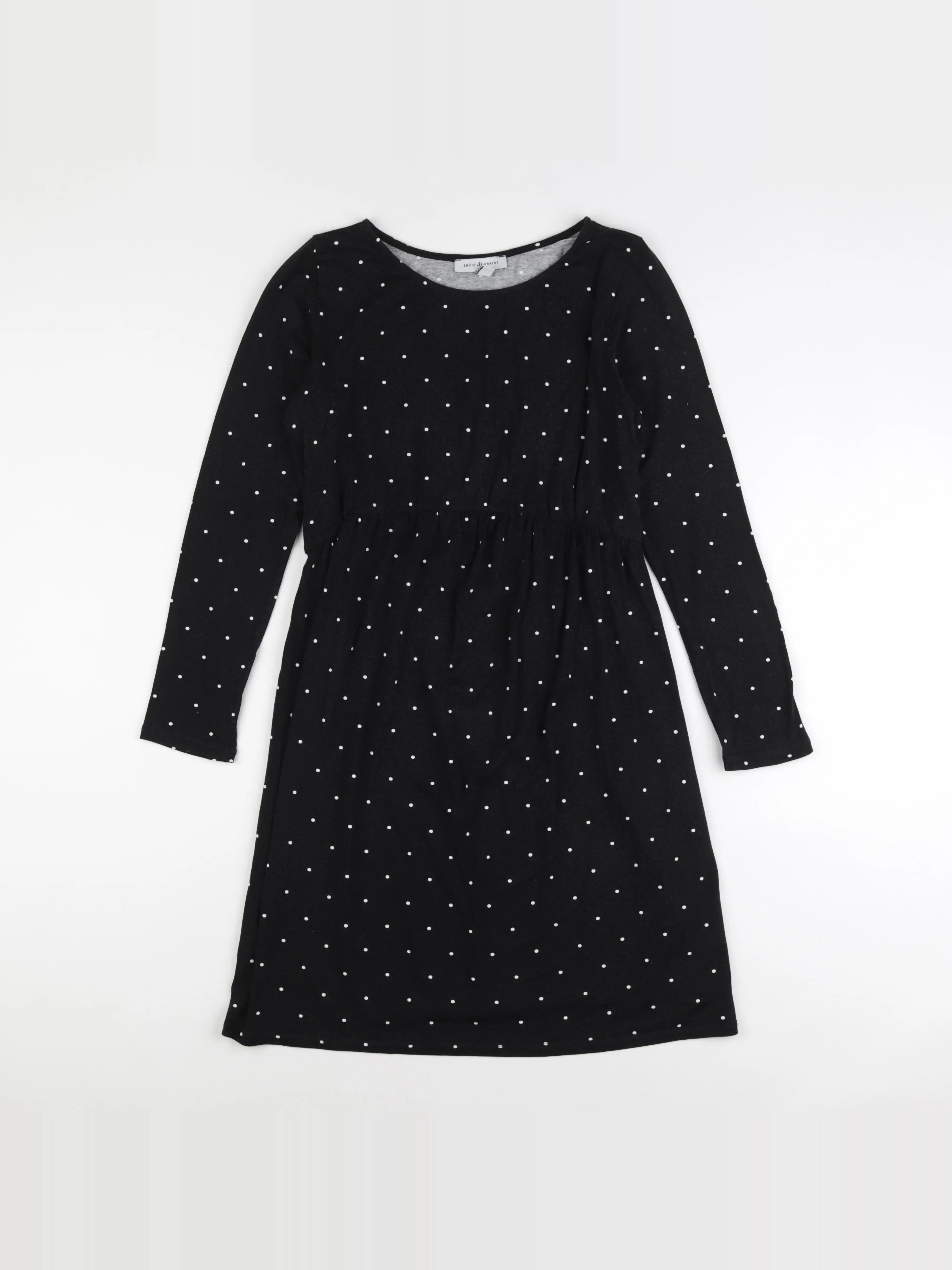Envie de fraise - robe grossesse noir - 40 à 42