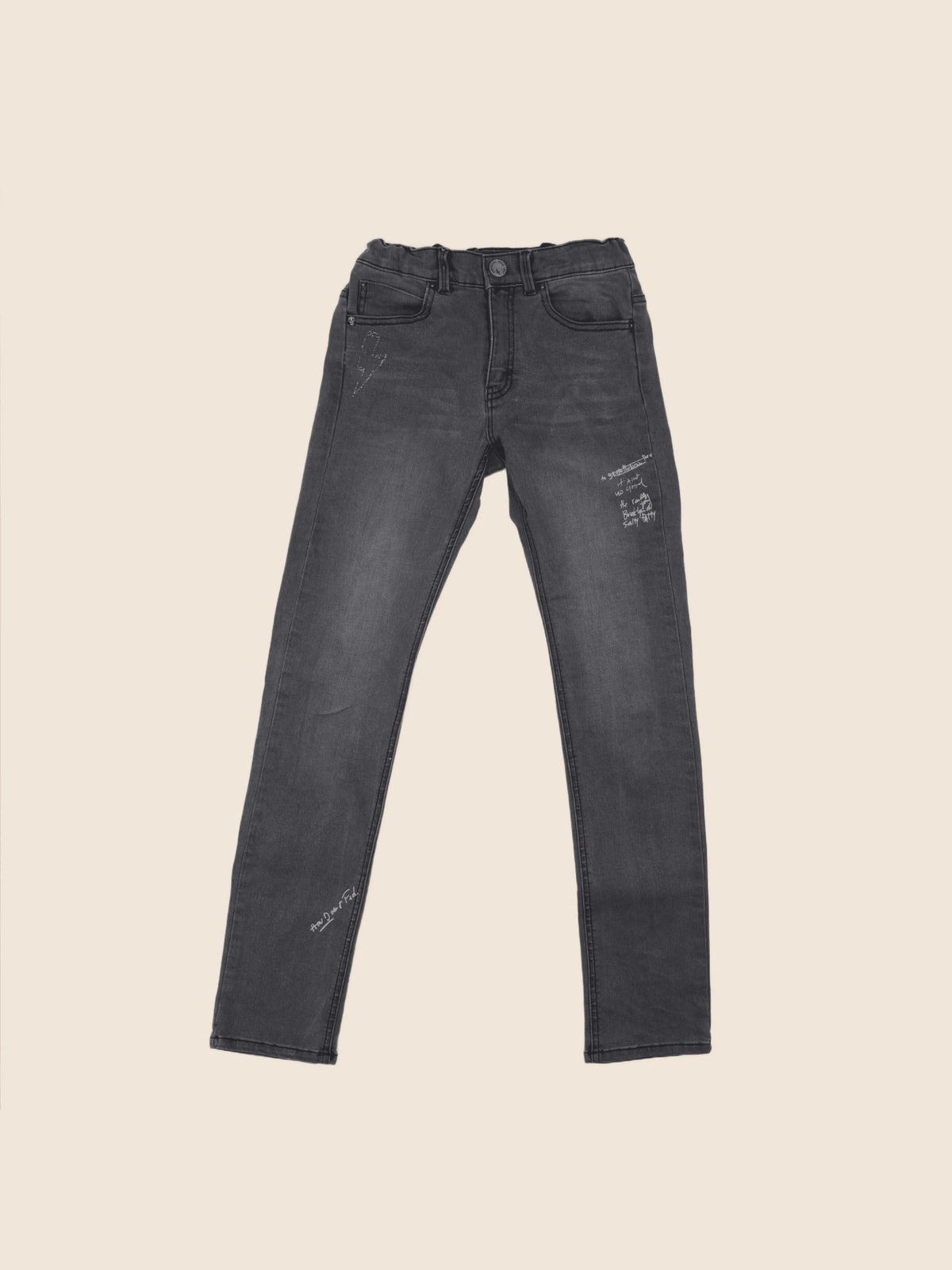 IKKS - jean gris - 12 ans