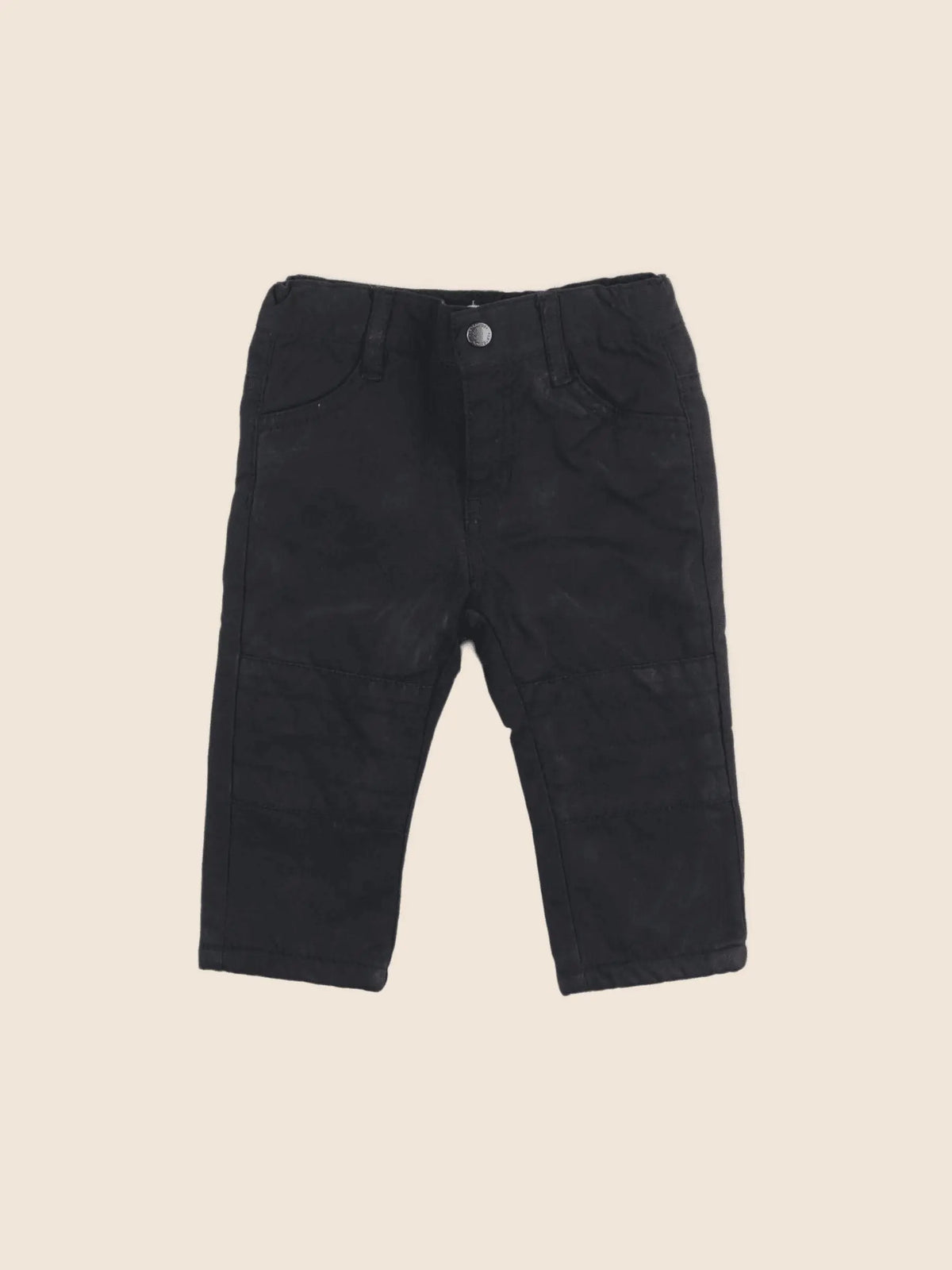 Vertbaudet - pantalon noir - 6 mois