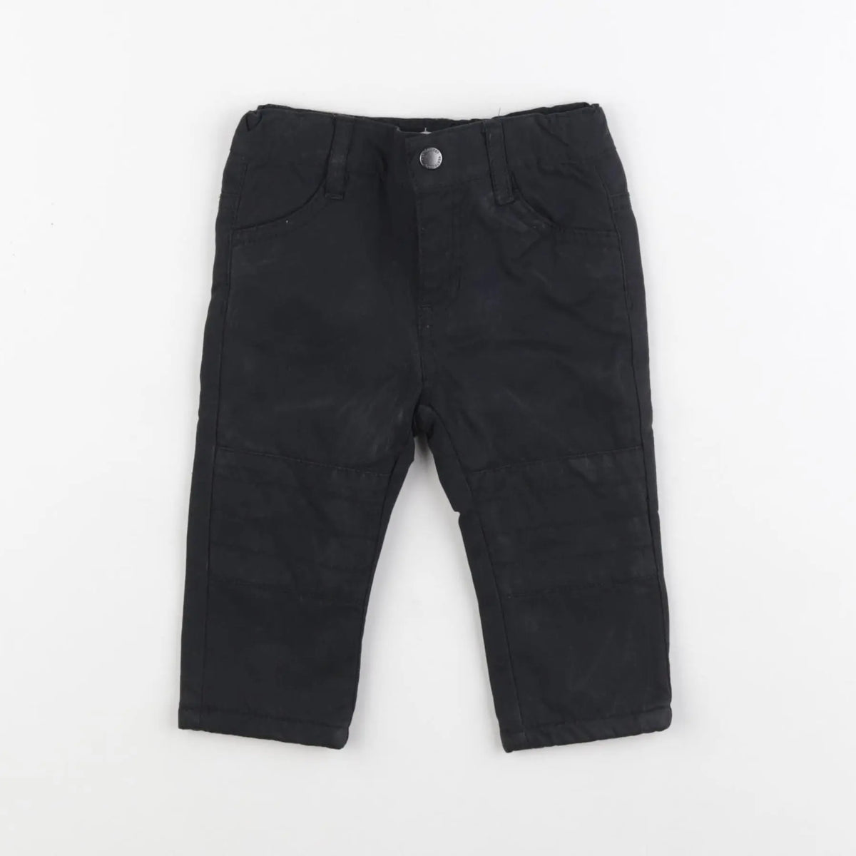 Vertbaudet - pantalon noir - 6 mois