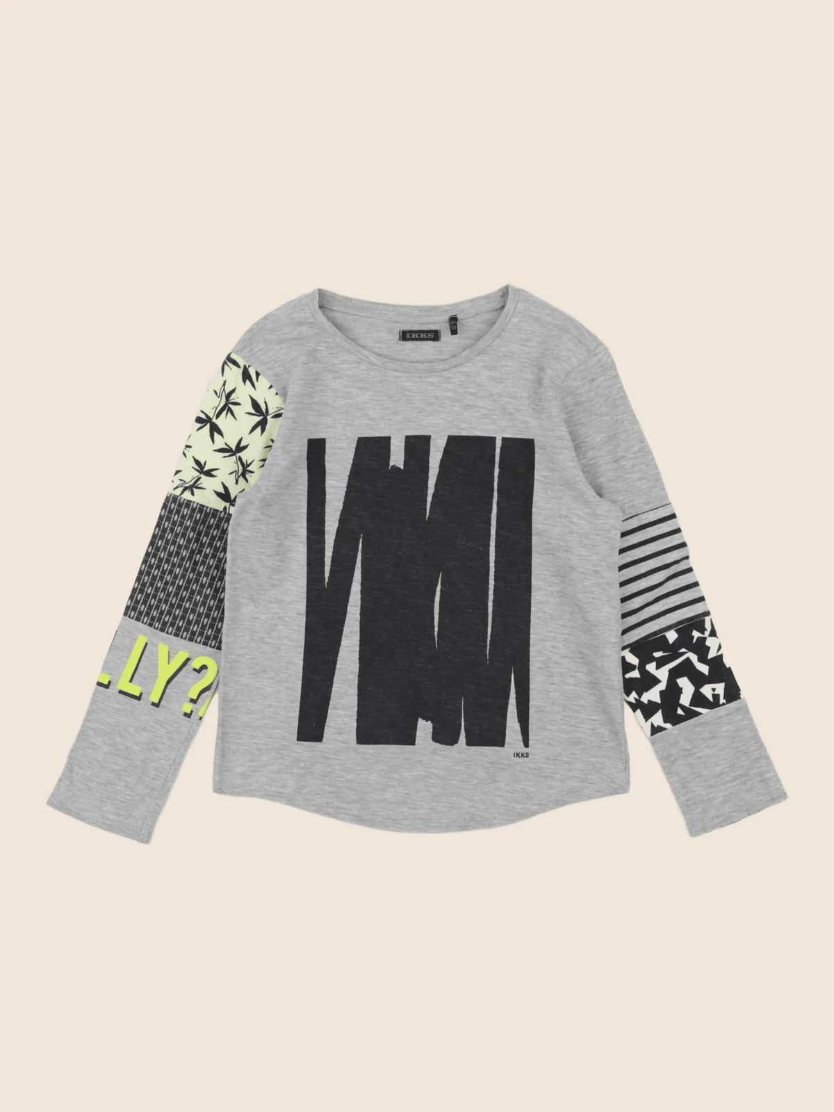 IKKS - tee-shirt gris - 6 ans