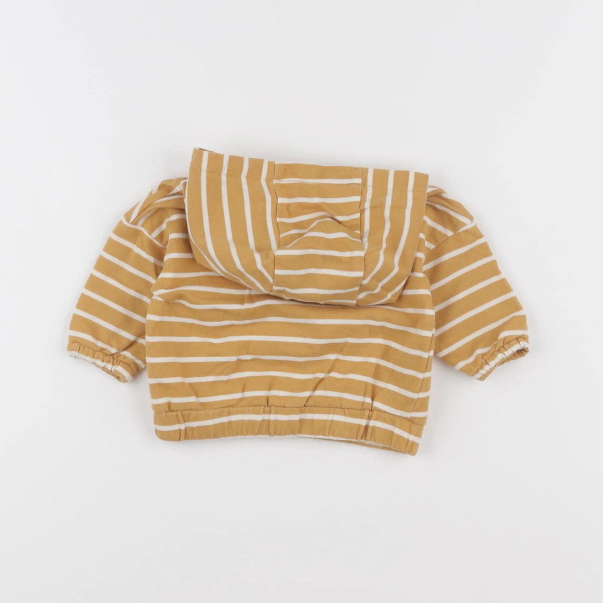 Vertbaudet - sweat jaune - 3 mois