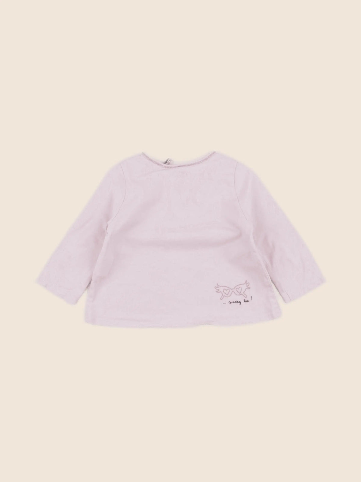 IKKS - tee-shirt rose - 6 mois