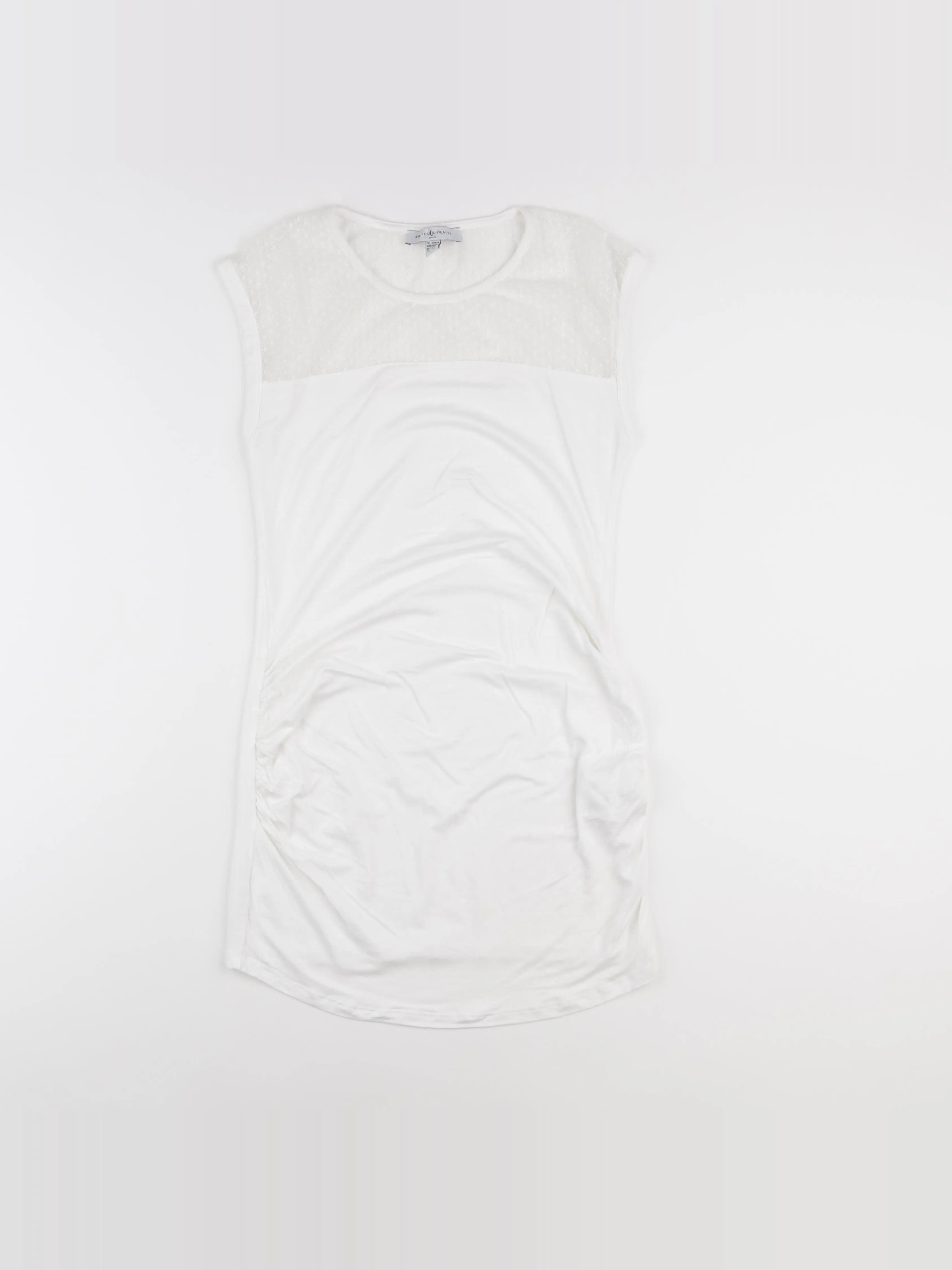 Envie de fraise - tee-shirt grossesse blanc - 34 à 36