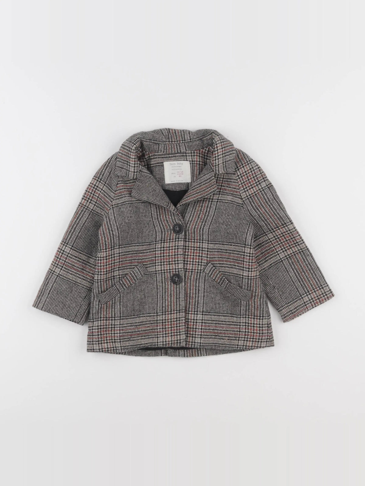 Zara - veste marron - 12/18 mois