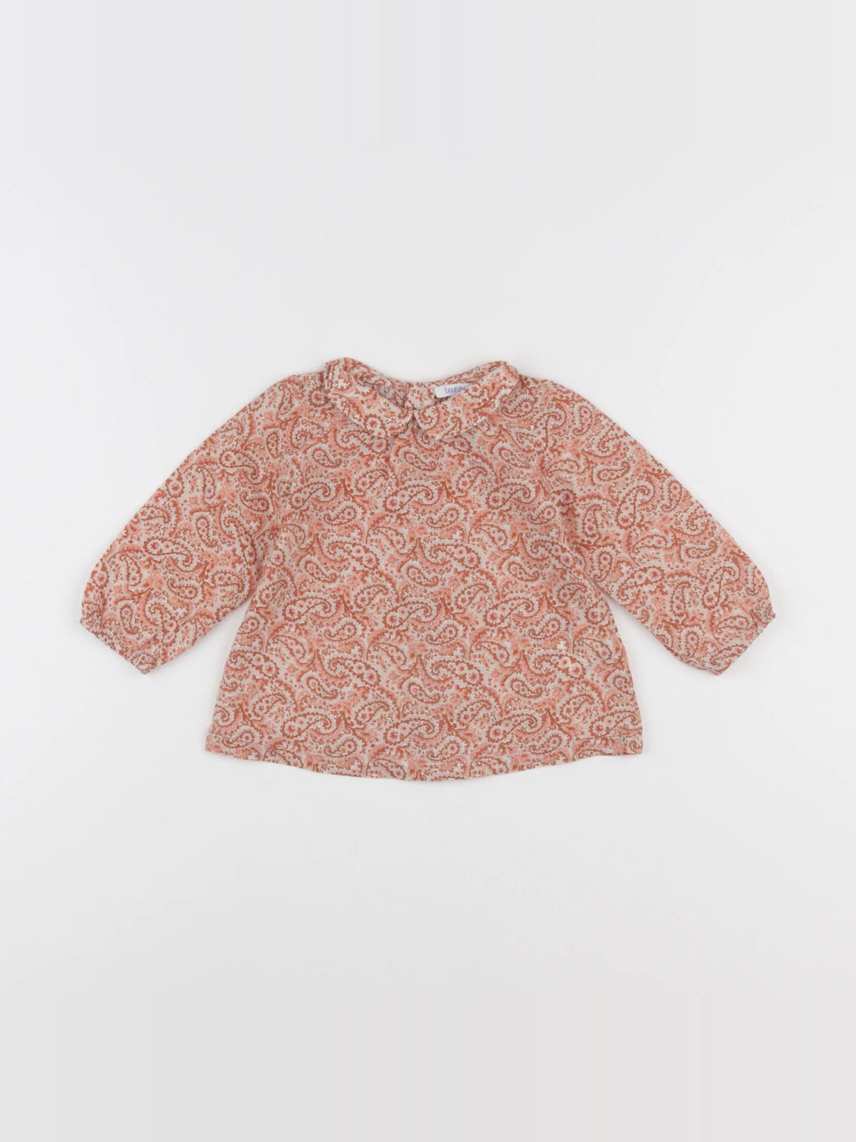Boutchou - blouse multicolore - 9 mois