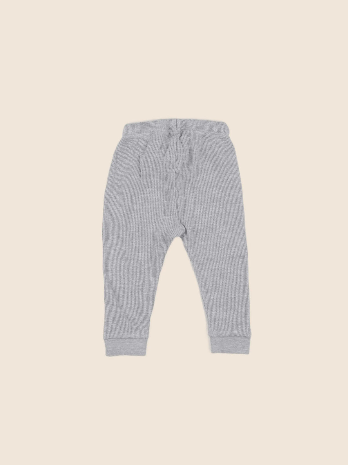 H&M - pantalon gris - 9/12 mois
