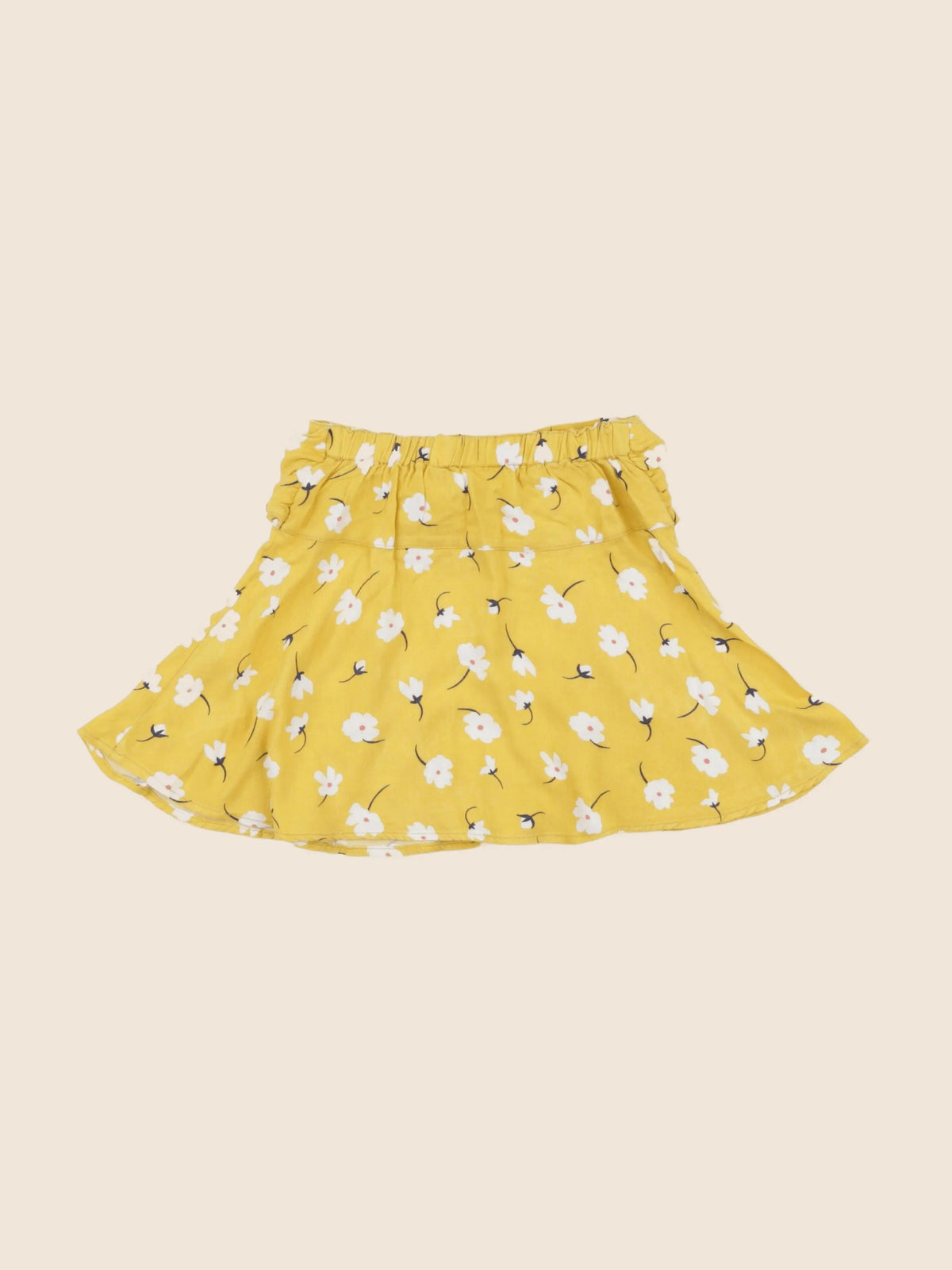 Vertbaudet - jupe jaune - 6 ans