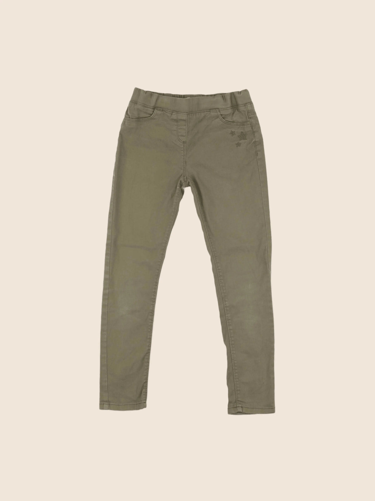 Vertbaudet - jegging vert - 9 ans
