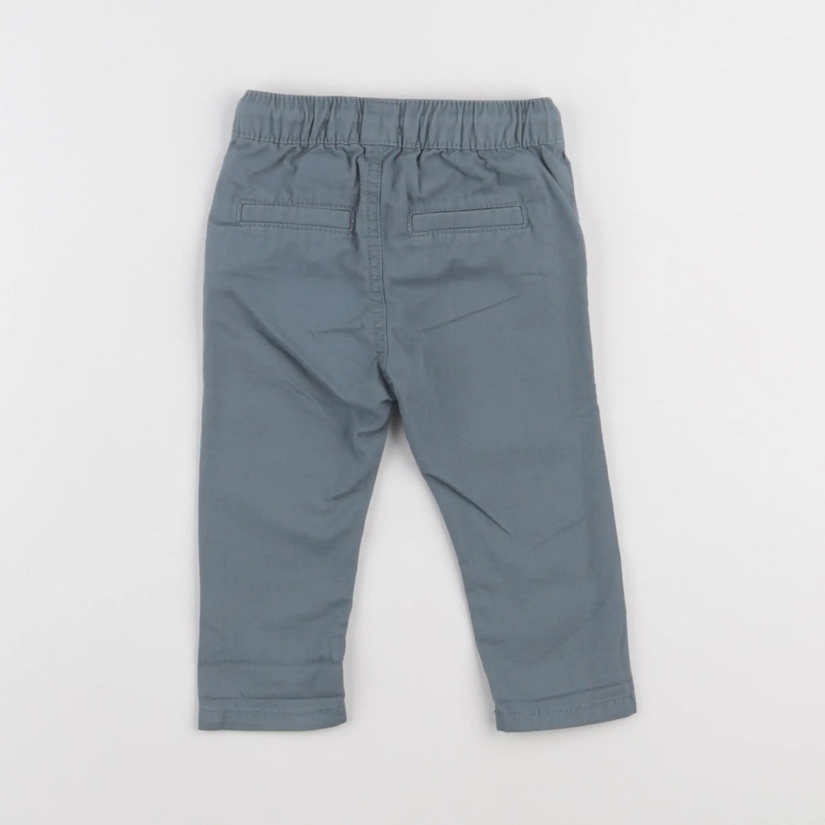 Vertbaudet - pantalon bleu - 9 mois
