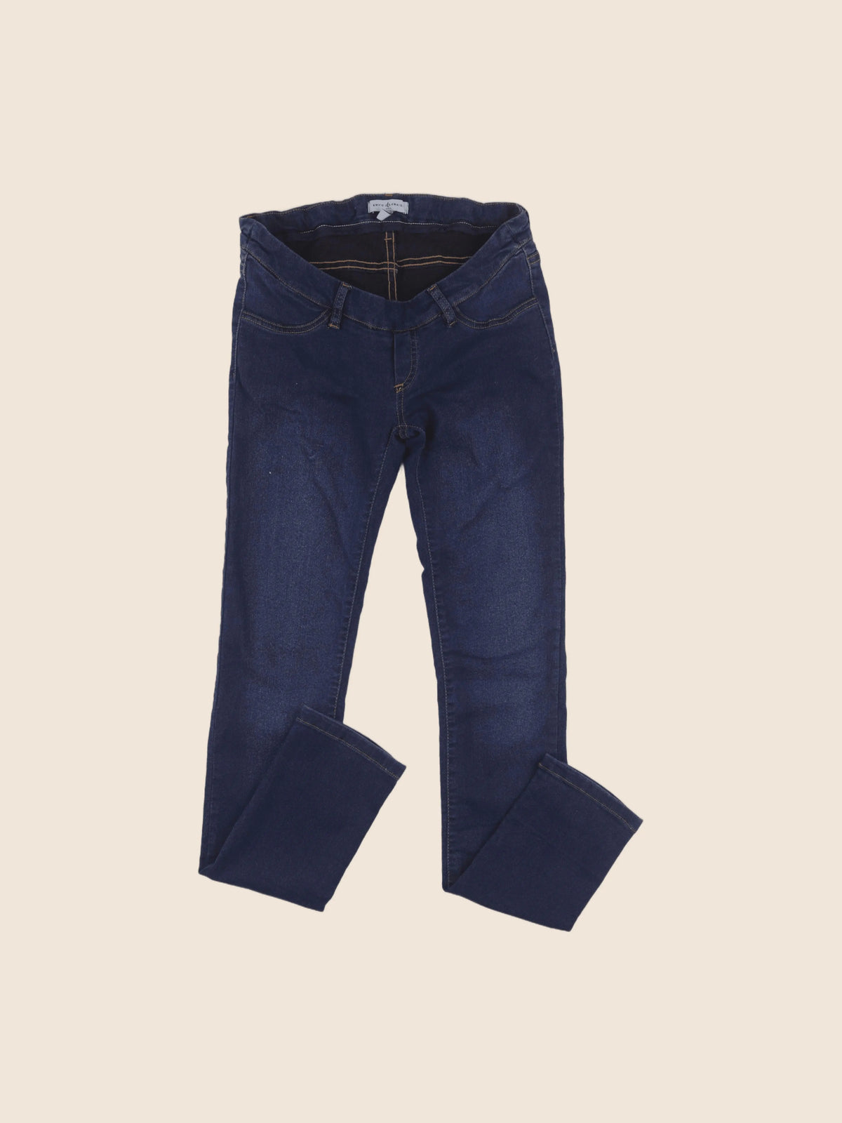 Envie de fraise - jean grossesse bleu - 34