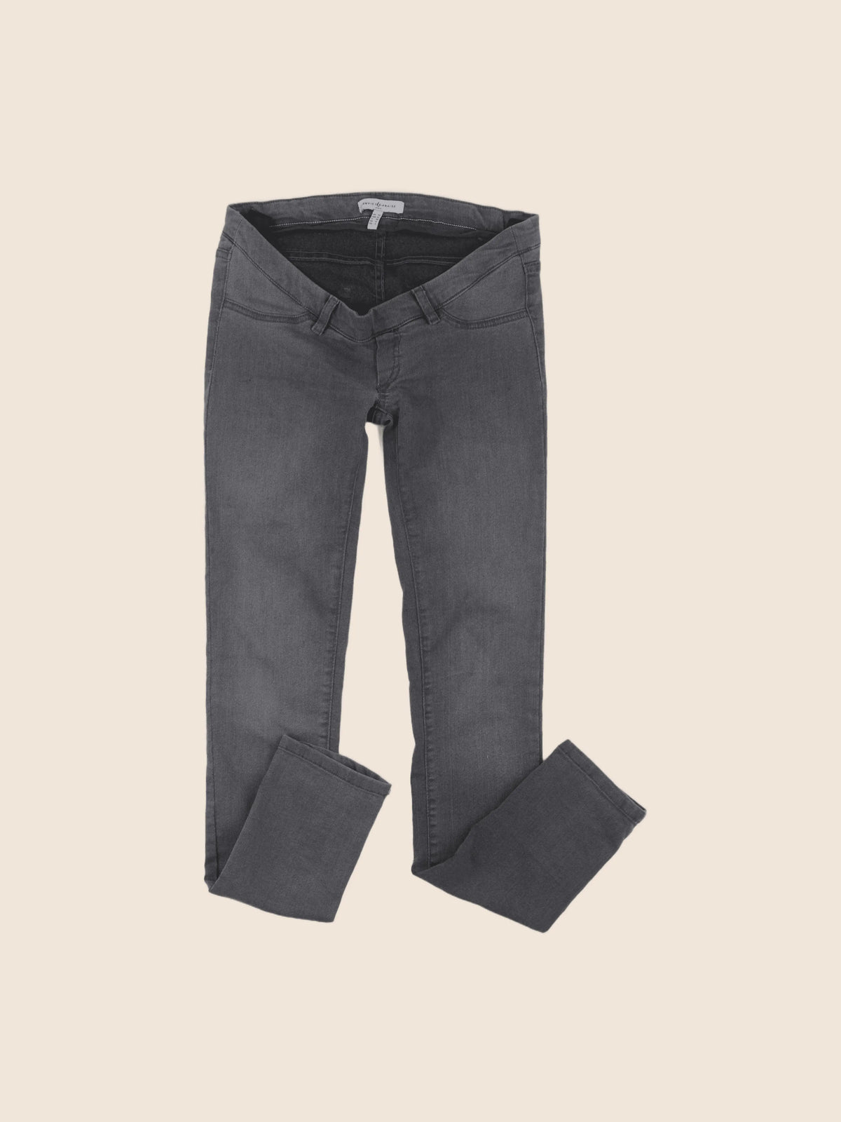 Envie de fraise - jean grossesse gris - 34