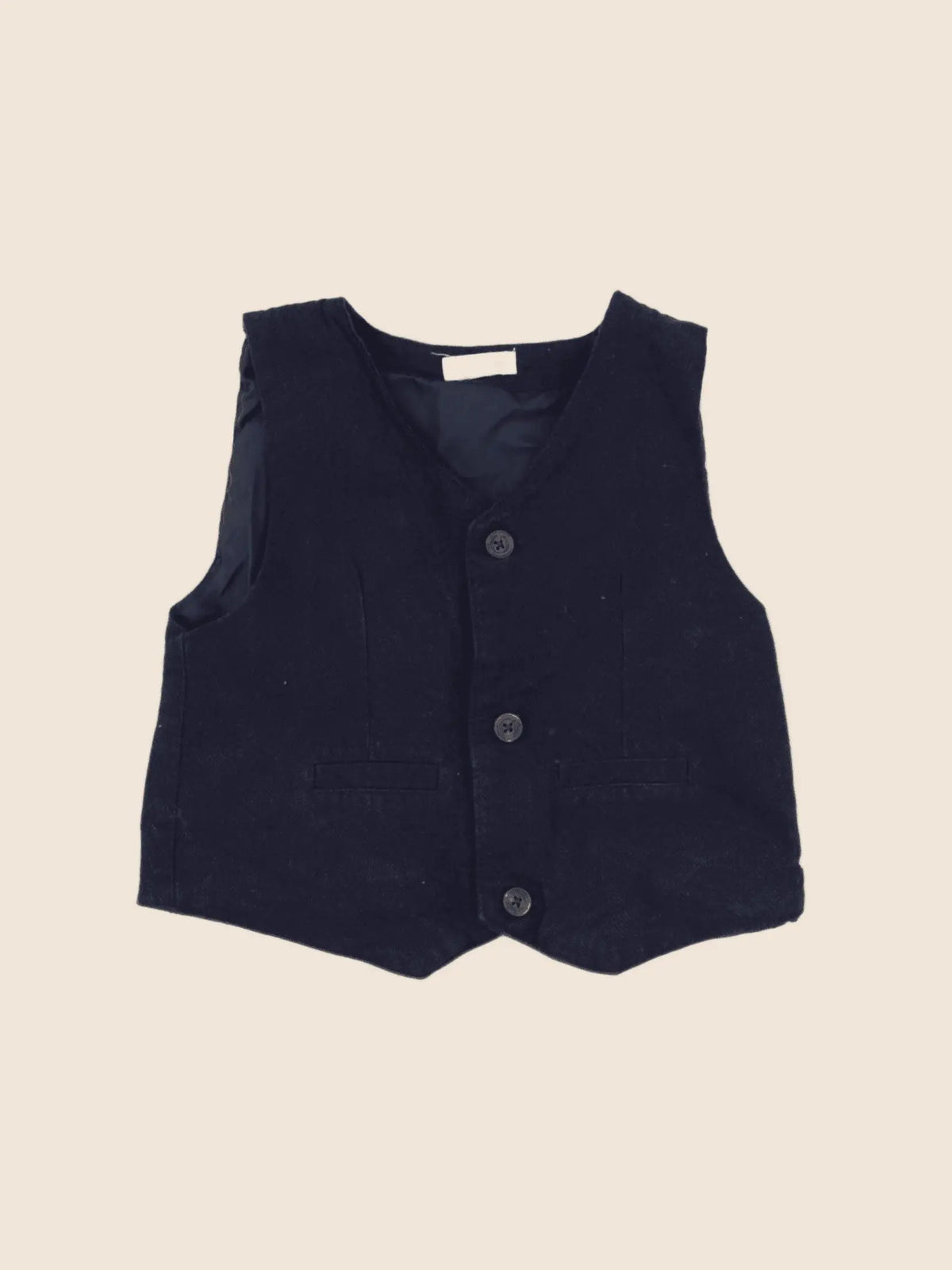 Vertbaudet - gilet bleu - 18 mois
