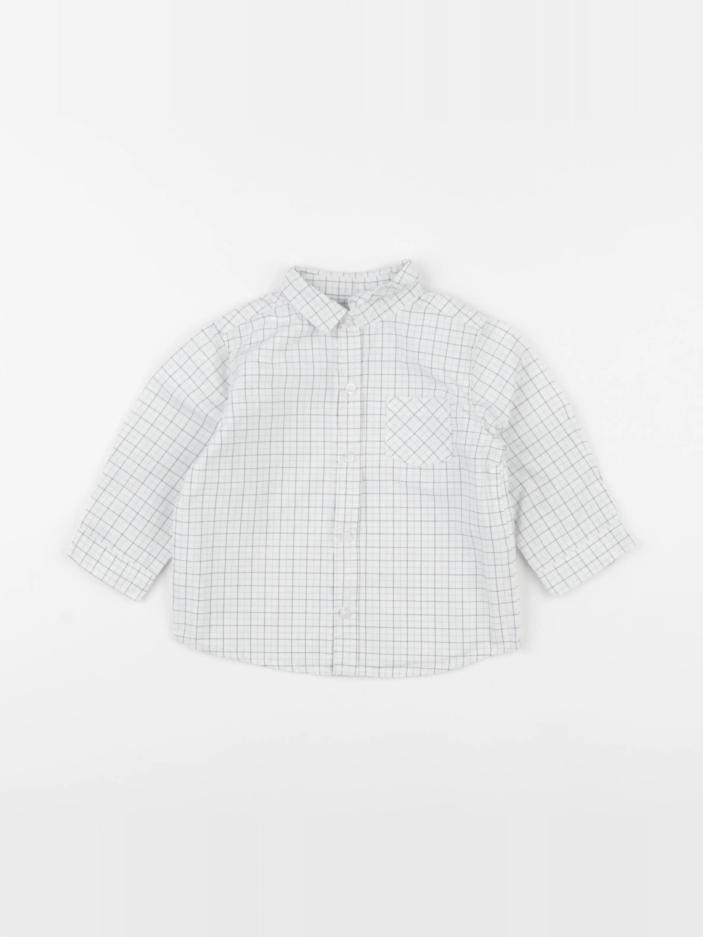 Boutchou - chemise multicolore - 9 mois