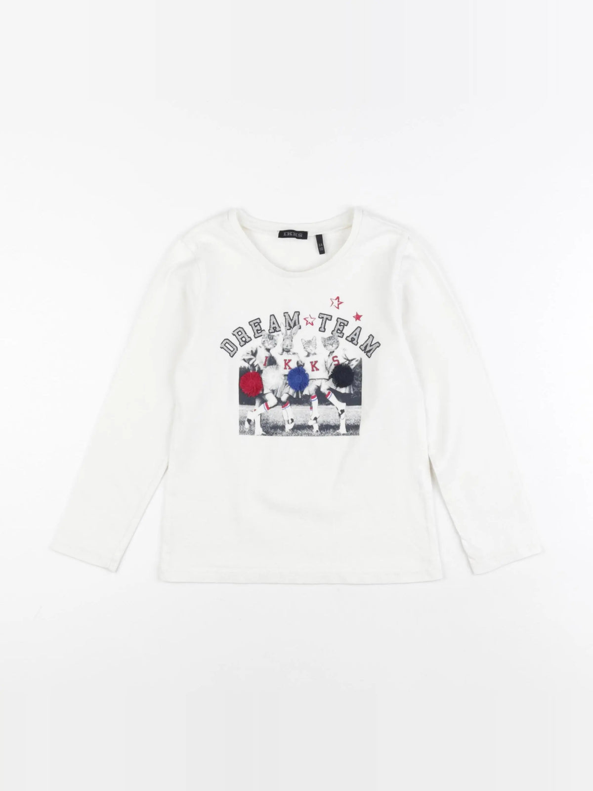 IKKS - tee-shirt blanc - 5 ans