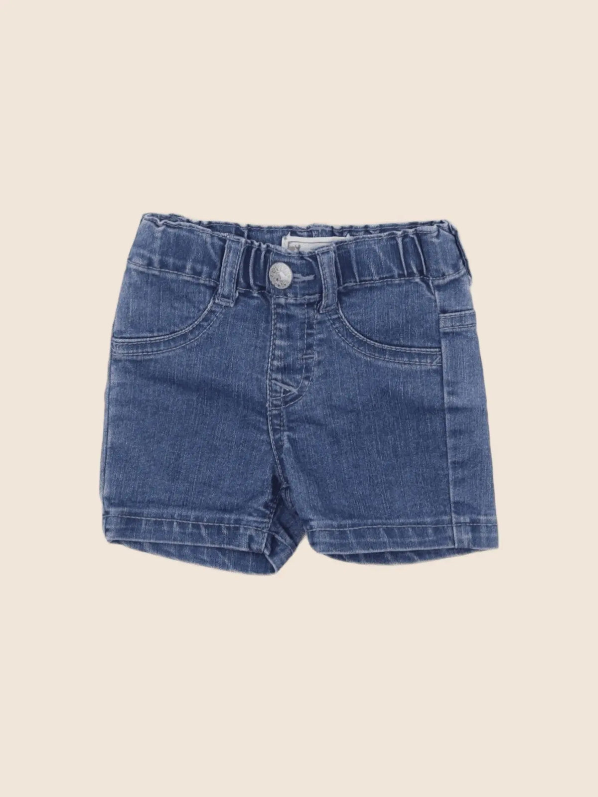 Levi's - short bleu - 6 mois