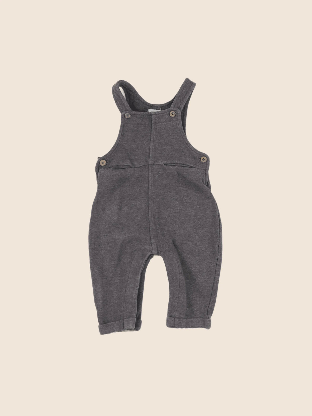Vertbaudet - salopette gris - 12 mois