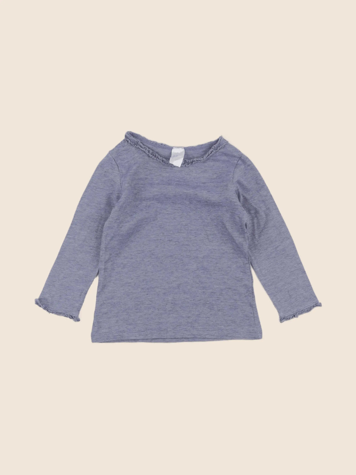 H&M - tee-shirt bleu - 9/12 mois